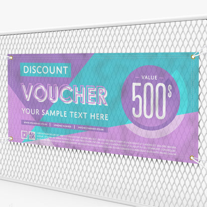 Mesh Banner - Single Sided Only