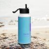 Stainless steel water bottle with a straw lid DD.D - Image 2